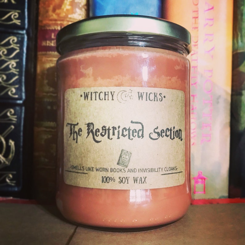Restricted Section 100% Soy  Wax Candle image 0