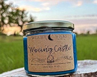 Moving Castle 100% Soy Wax Candle