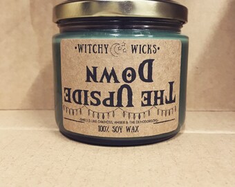 The Upside Down 100% Soy Wax Candle