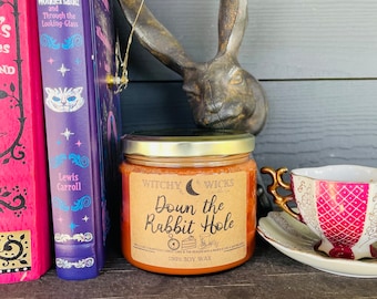 Down the Rabbit Hole 100% Soy Wax Candle