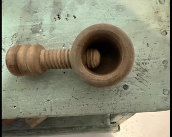 Vintage Wood Mid-Century Modern Nut cracker