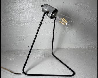 Vintage aluminum desk lamp