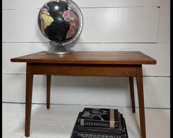 Antique solid cherry tavern table