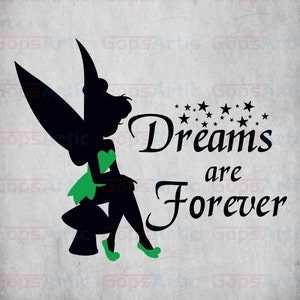 Tinkerbell-Dreams are ForeverSVG,DXF,PNG files image 1