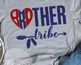 Brother tribe-SVG,DXF,EPS,Png files