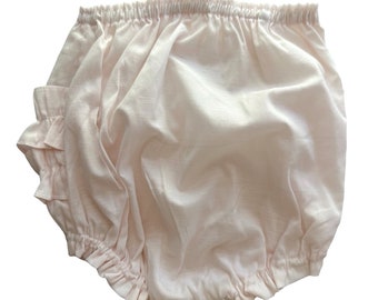 Size Medium Pink Ruffled Baby Pants Diaper Cover 1509765656