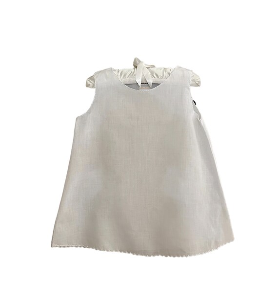 16 1/2" White Cotton Toddler Baby Slip Petticoat … - image 1