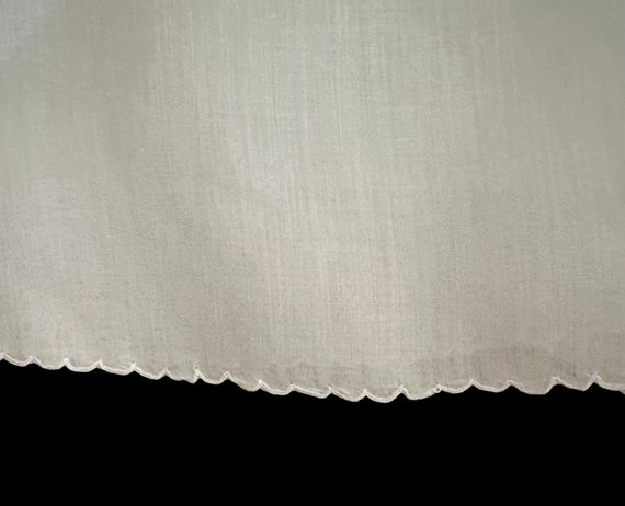 16 1/2" White Cotton Toddler Baby Slip Petticoat … - image 4