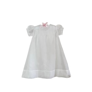 Size 9 Months UNUSED Philippines White Batiste Christening Baby Gown and Slip 4327791225