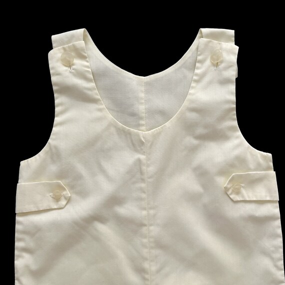 Size 9 - 12 Months Pale Yellow Boys Romper 150118… - image 3