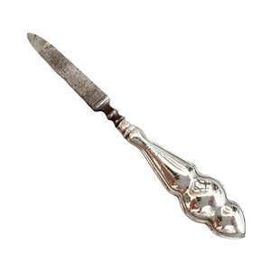 5" Antique 1910 Steinhart & Co Birmingham Sterling Silver Handle Nail File