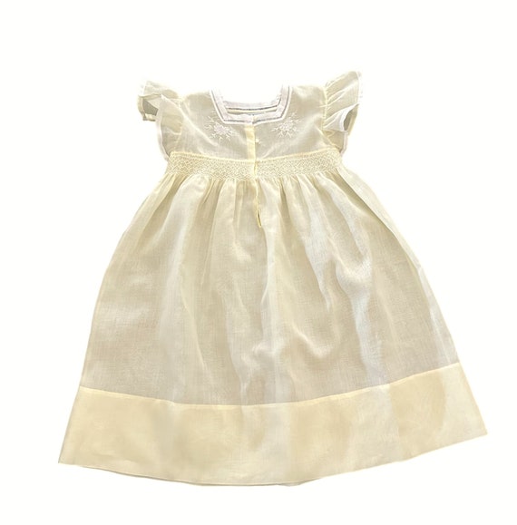 Size 9 - 12 Months Alfred Leon Yellow Baby Cotton… - image 1