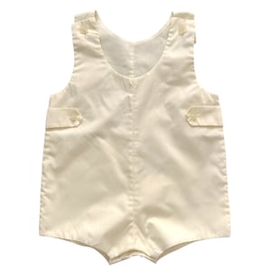 Size 9 - 12 Months Pale Yellow Boys Romper 1501180601