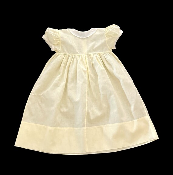 Size 9 - 12 Months Alfred Leon Yellow Baby Cotton… - image 5