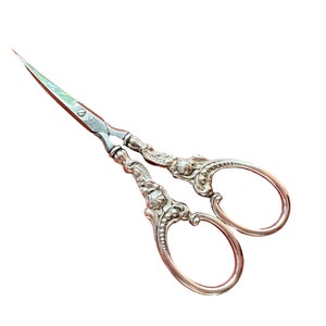 Victorian Sewing Scissors Germany, Grotesque Face Antique Scissors, Vintage Sewing  Scissors, Sewing Notions 