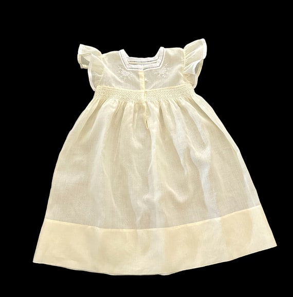 Size 9 - 12 Months Alfred Leon Yellow Baby Cotton… - image 2