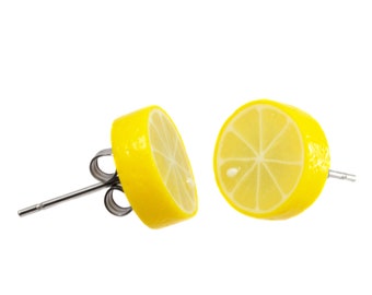 Lemon Earring Studs