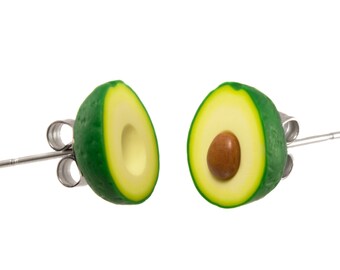 Avocado Stud Earrings