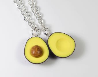 Avocado Best Friend Necklace Set