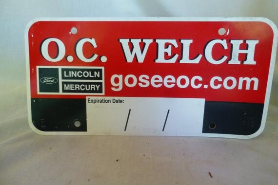 Ford Dealers In Ga >> O C Welch Ford Dealer Plate Savannah Ga Ford Dealers In Ga >> O C Welch Ford Dealer Plate Savannah Ga