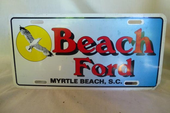 Myrtle Beach Ford >> Beach Ford Myrtle Beach Sc Dealer Plate Myrtle Beach Ford >> Beach Ford Myrtle Beach Sc Dealer Plate