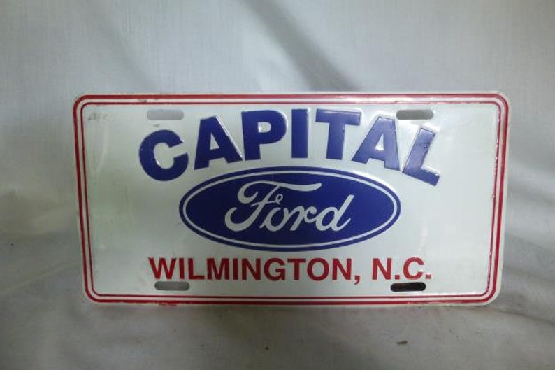 Capital Ford Wilmington >> Draler License Plate Capital Ford Wilminton N C Capital Ford Wilmington >> Draler License Plate Capital Ford Wilminton N C