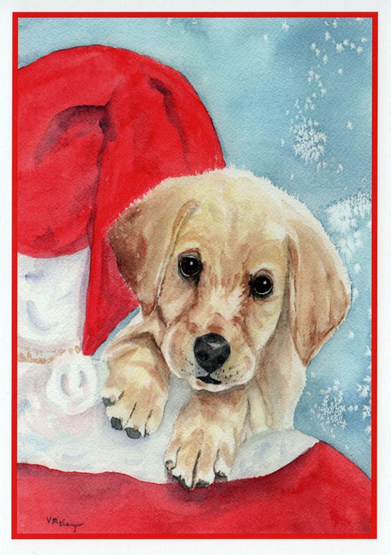 labrador puppy christmas