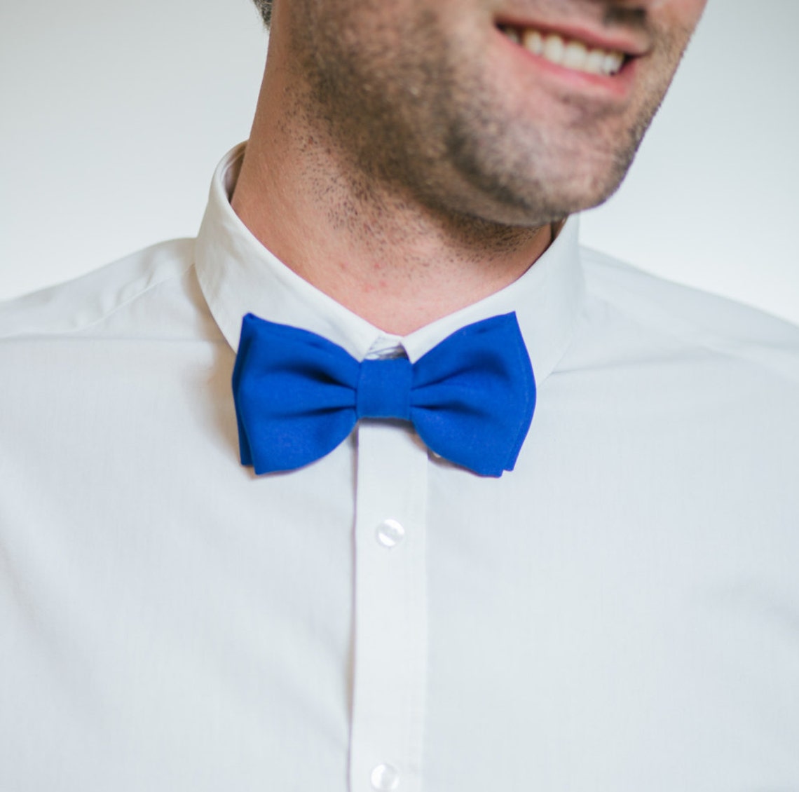 Royal blue bow tie for men baby teens groom groomsmen Blue | Etsy