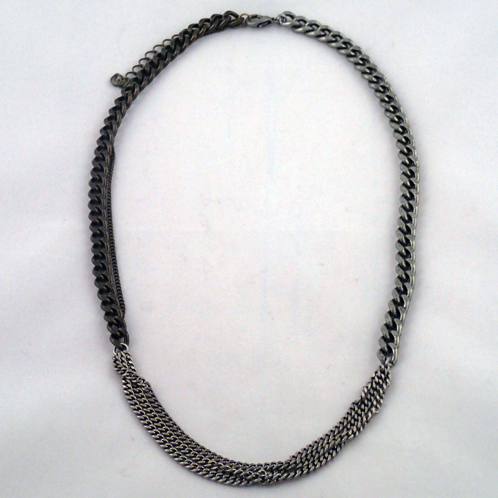 Chchchainges Necklace 23 Multi Chain Link Necklace. Handmade to Order