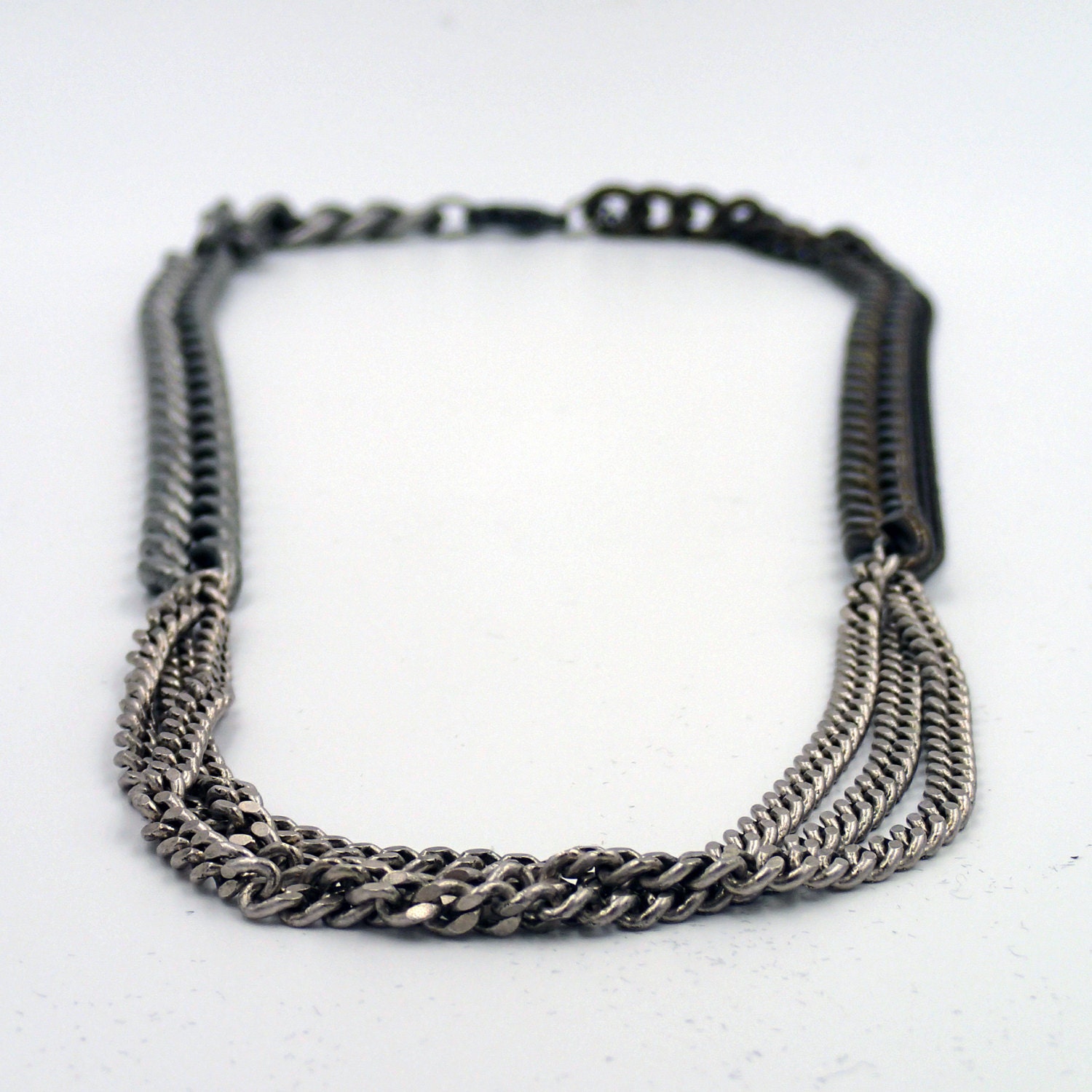 Chchchainges Necklace 23 Multi Chain Link Necklace. Handmade to Order