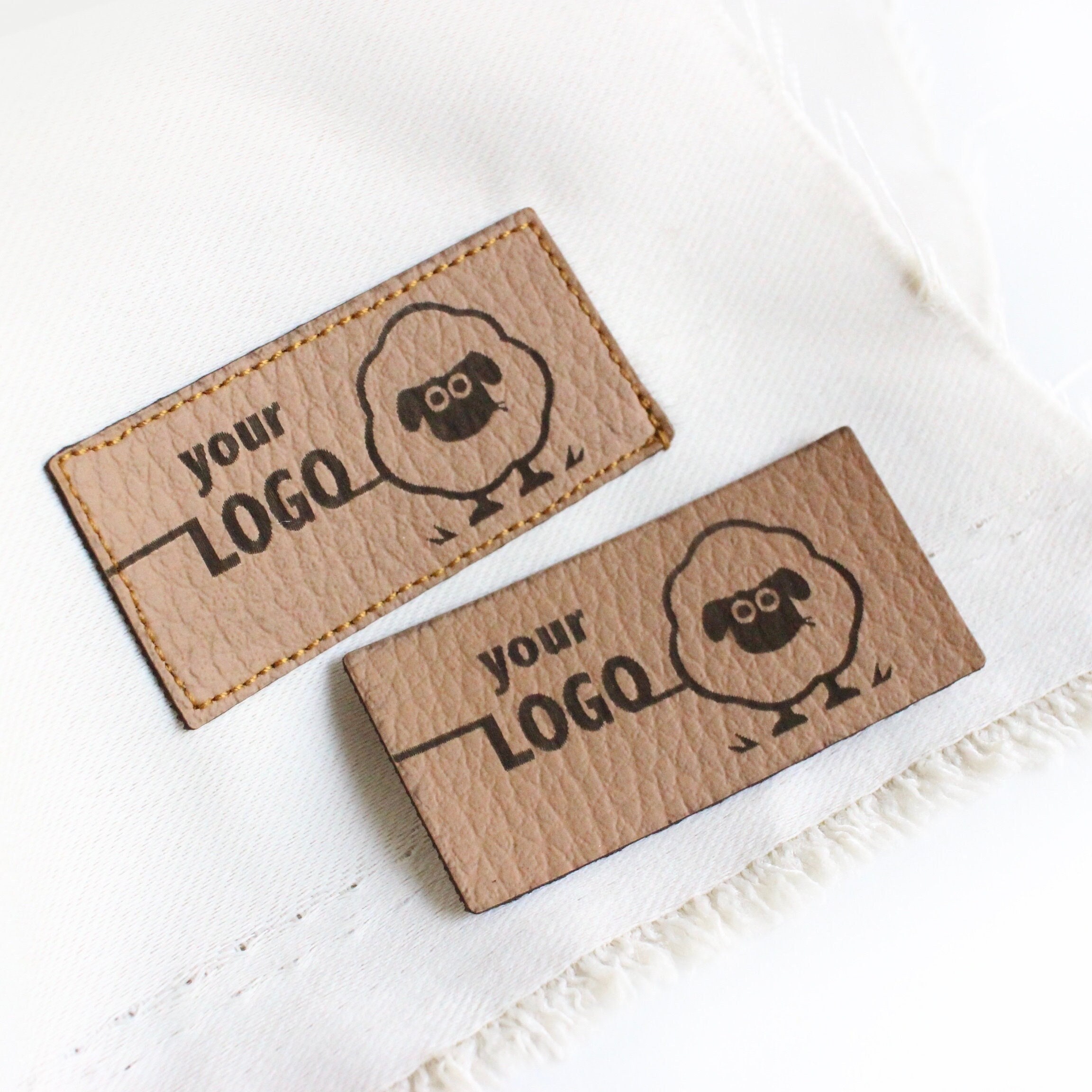 Faux Leather labels for handmade items – Cutpie Studio