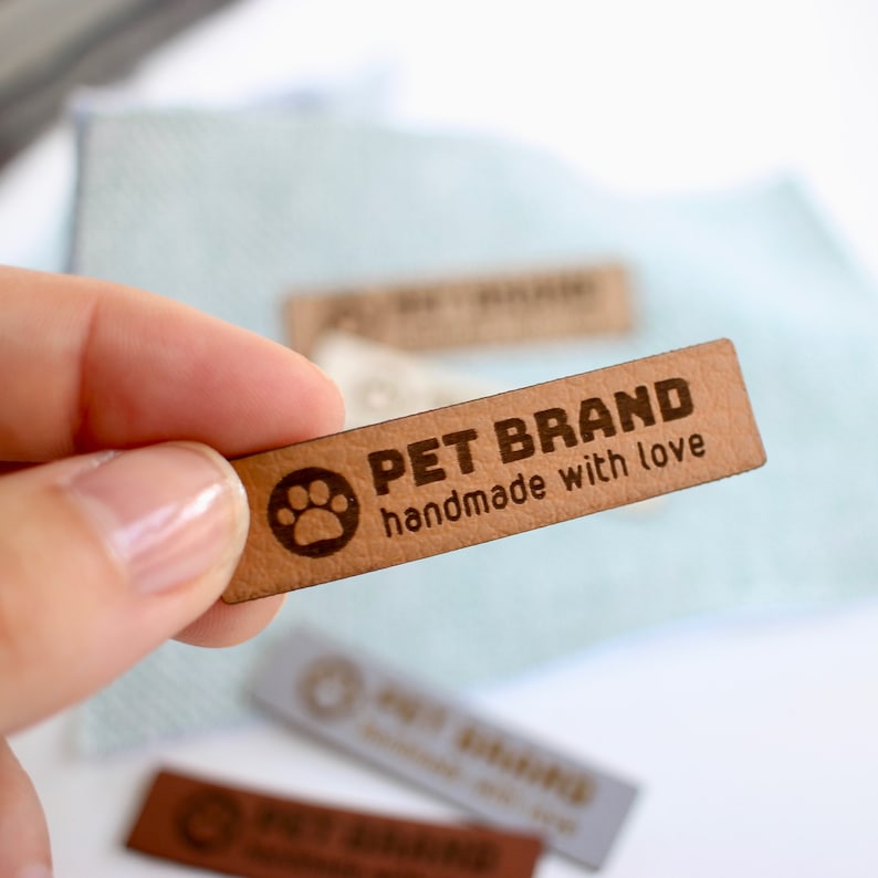 Custom logo labels, size 2x0.5 add your custom name or text image 1