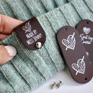 Made with Love Rivet Tags