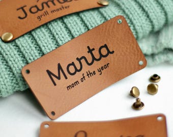 Custom Faux Leather Hat Patches – Personalized Patches for Hats
