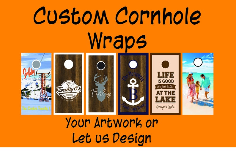 Wraps, Cornhole, Cornhole board wrap, Wedding Wraps, Custom Wrap, Skins, Custom Cornhole, Vinyl Design, Backboards, Skate boards, Decals 
