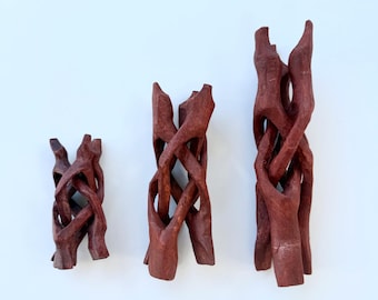 Wooden Tripod Stand for Smudging and Displaying-Display Stand-Sea Shell Display Stand-Smudging Stand-Abalone Shell Stand-Tripod Stand-