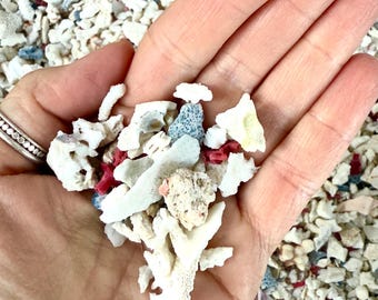 Real Coral Tiny Pieces 1/2” and less