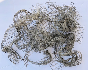 2 Weathered Commercial Fishing Net, Seafood Restaurant Decor 42