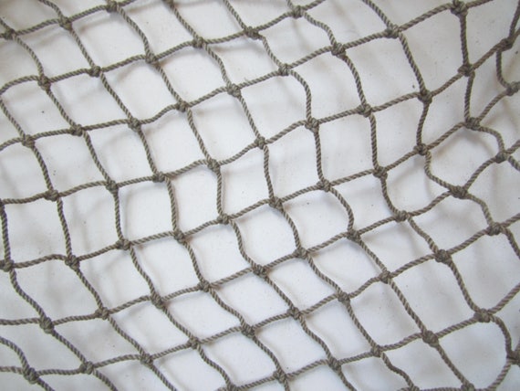 Fish Net 5x10 Ft-vintage Fish Net-maritime Decor-fish Netting