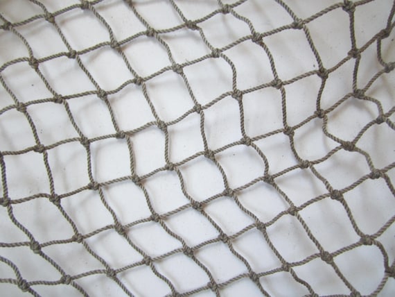 Fish Net 5x10 Ft-vintage Fish Net-maritime Decor-fish Netting