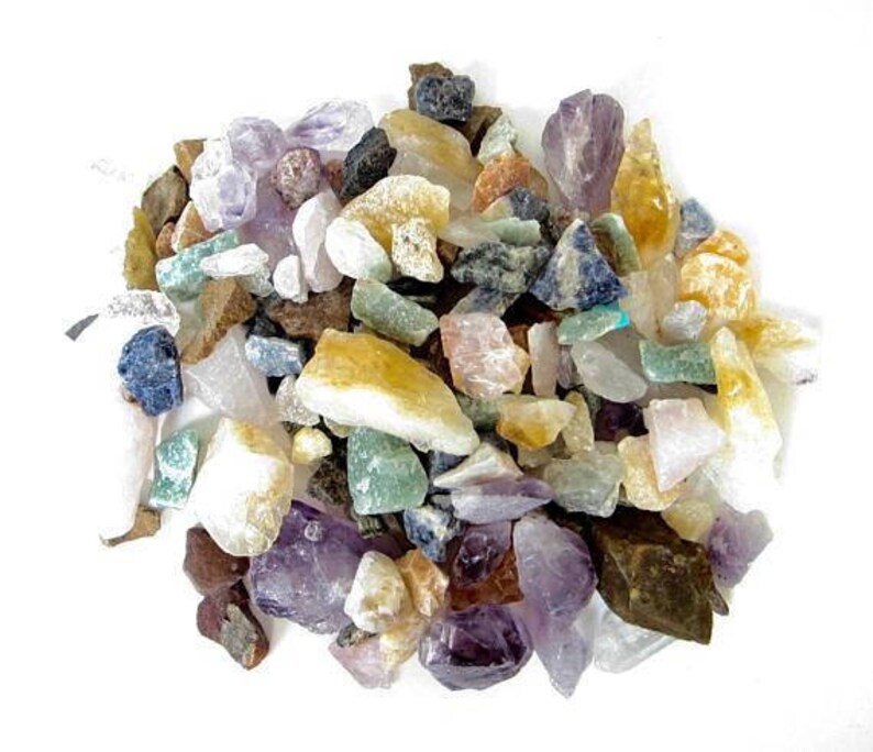 Bulk Crystal Blendassorted Crystals Mixcrystals Bulkrough Etsy Canada