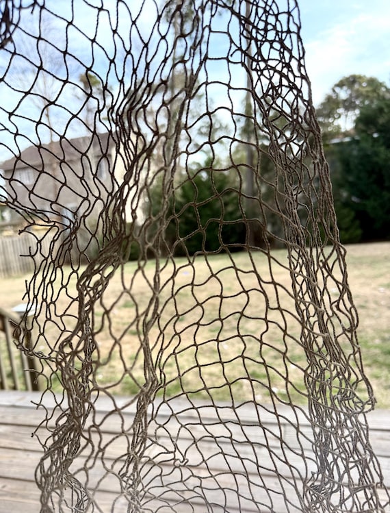 Authentic Fisherman Net 1'x1', 2'x2'-free Shipping-fishing Net-nautical Decor-beach Home Decor-fish Net-authentic Fish Net-craft Supplies - Etsy Authentic Fisherman Net 1'x1', 2'x2'-free Shipping-fishing Net-nautical Decor-beach Home Decor-fish Net-authentic Fish Net-craft Supplies - Etsy