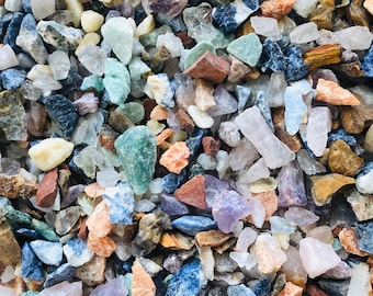 Crystal Blend-Assorted Crystals Mix-Crystals Bulk-Rough Stones-Crystals-Naturals Stones-Natural Rocks-Natural Minerals-Tiny Crystals Mix