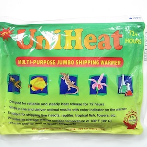 Air Plants Heat Pack UniHeat Pack to Protect Your Air Plants During Shipping Shipping Heat Pack Plants Heat Pack Heat Pack for Air Plants