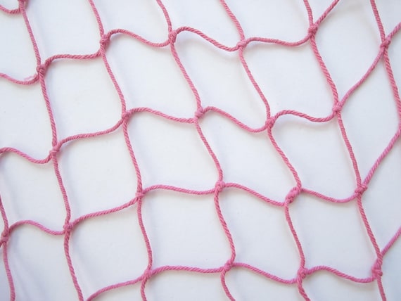 Decorative Fish Net Assorted Color-blue Fish Net-pink Fish Net