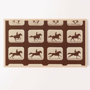 samsung frame tv art | horses running | vintage southwest photography | neutral farmhouse decor | wild west cowboys
