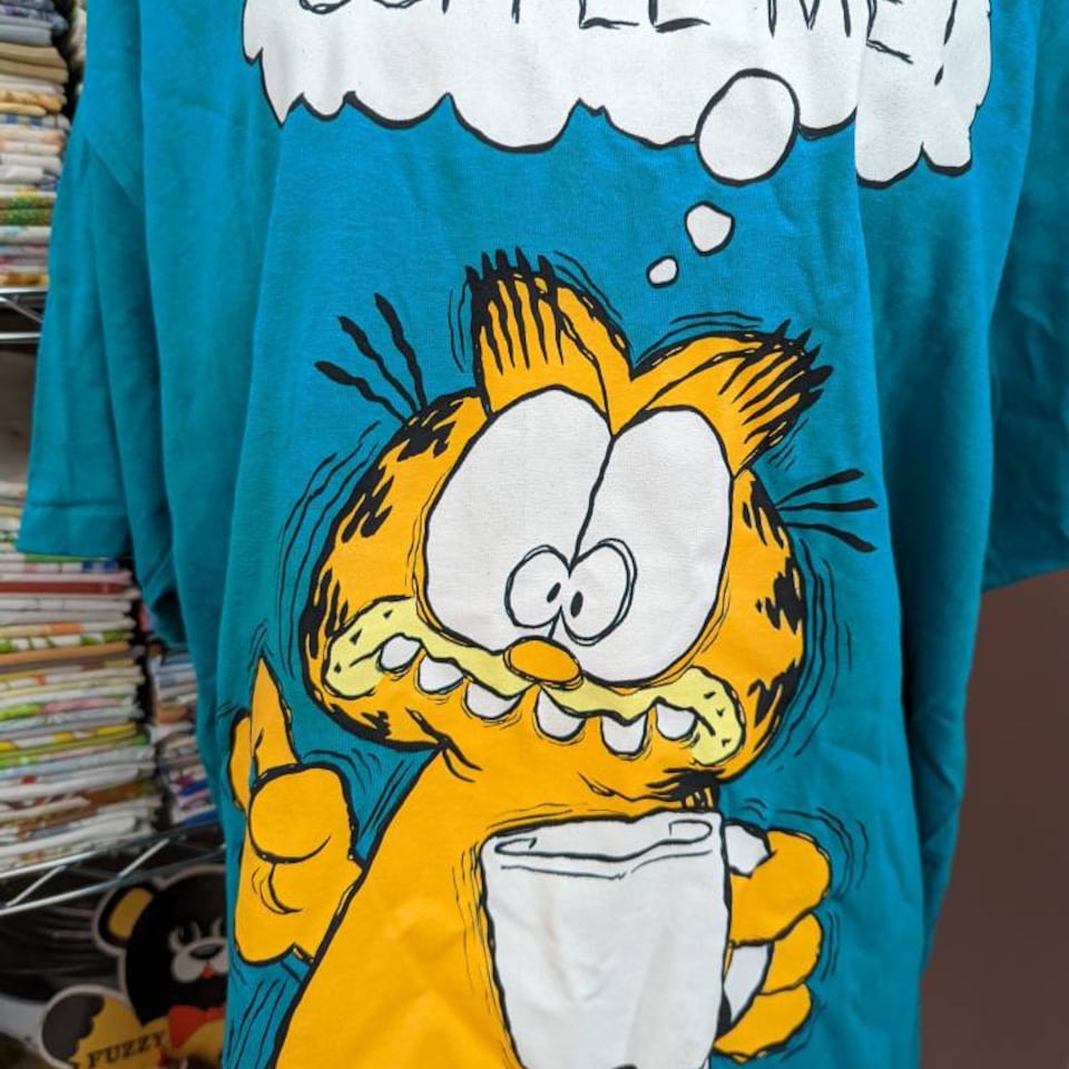 80s 90s Single Stitch Garfield Coffee Me Retro T shirt sold by