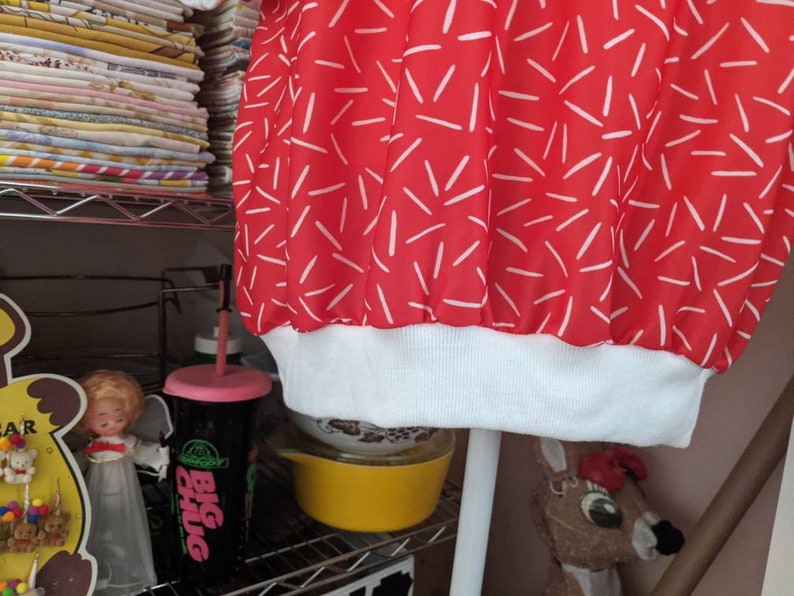 80s Retro Tunic Shirt 1980s fashion ringer style