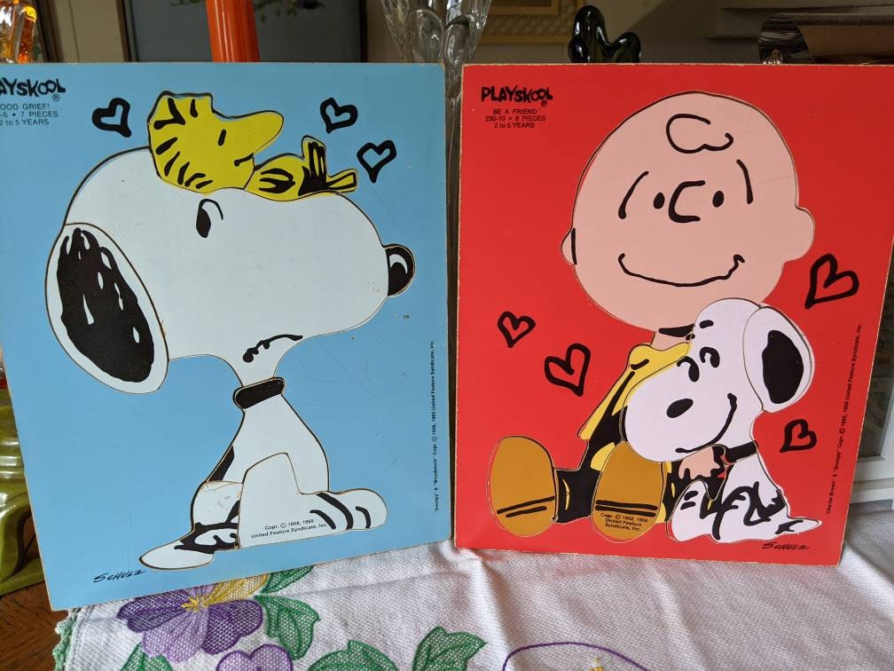 Charlie Brown Puzzle - Etsy