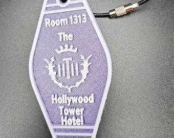Llavero del Hotel Torre del Terror de Disney Hollywood Studios